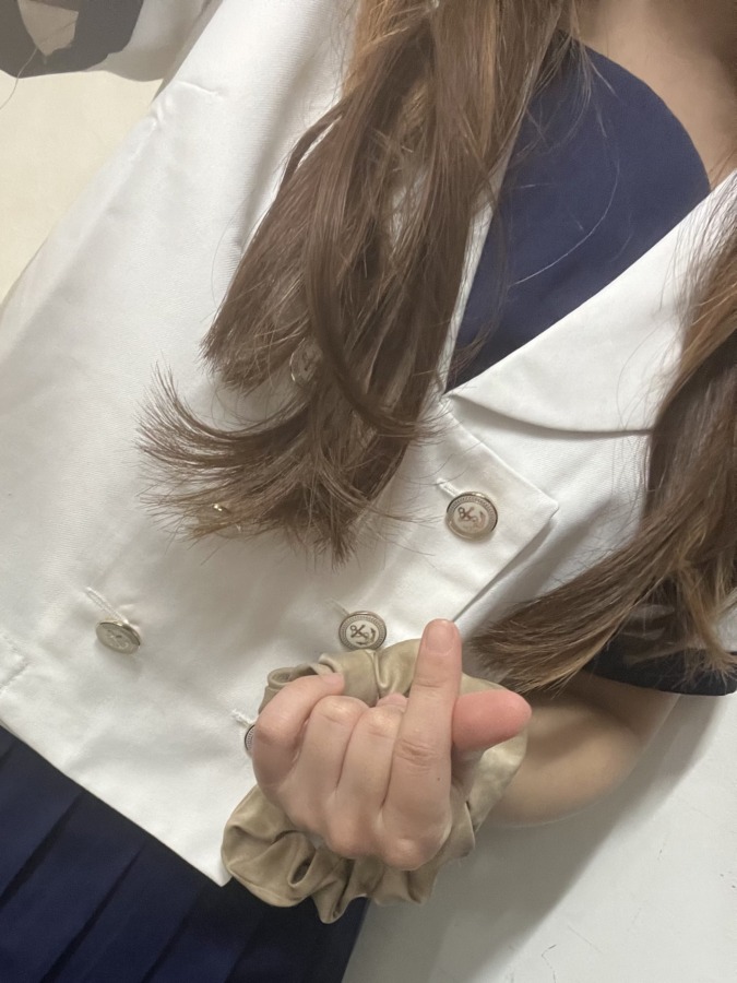 今日も髪巻いた〜♡