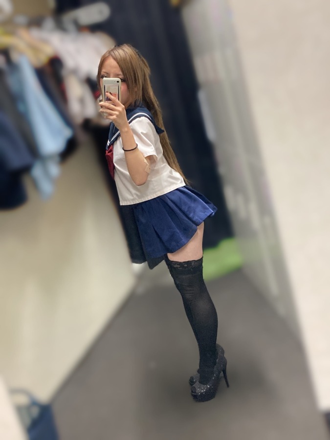 今日ポニーテールだよ♡