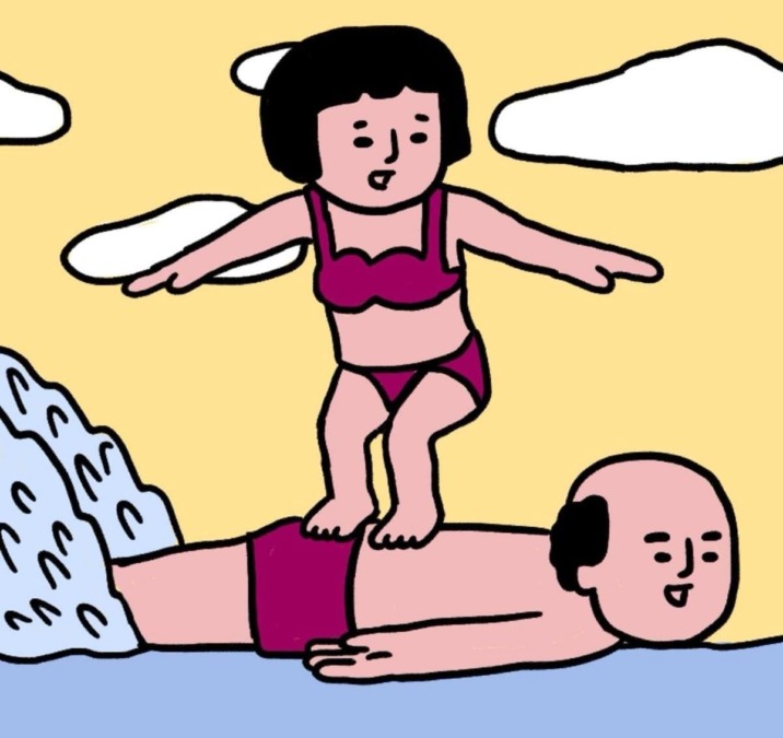 今日はさむいっ