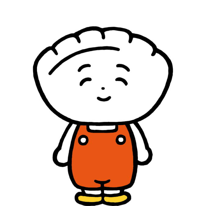 お口を開けます